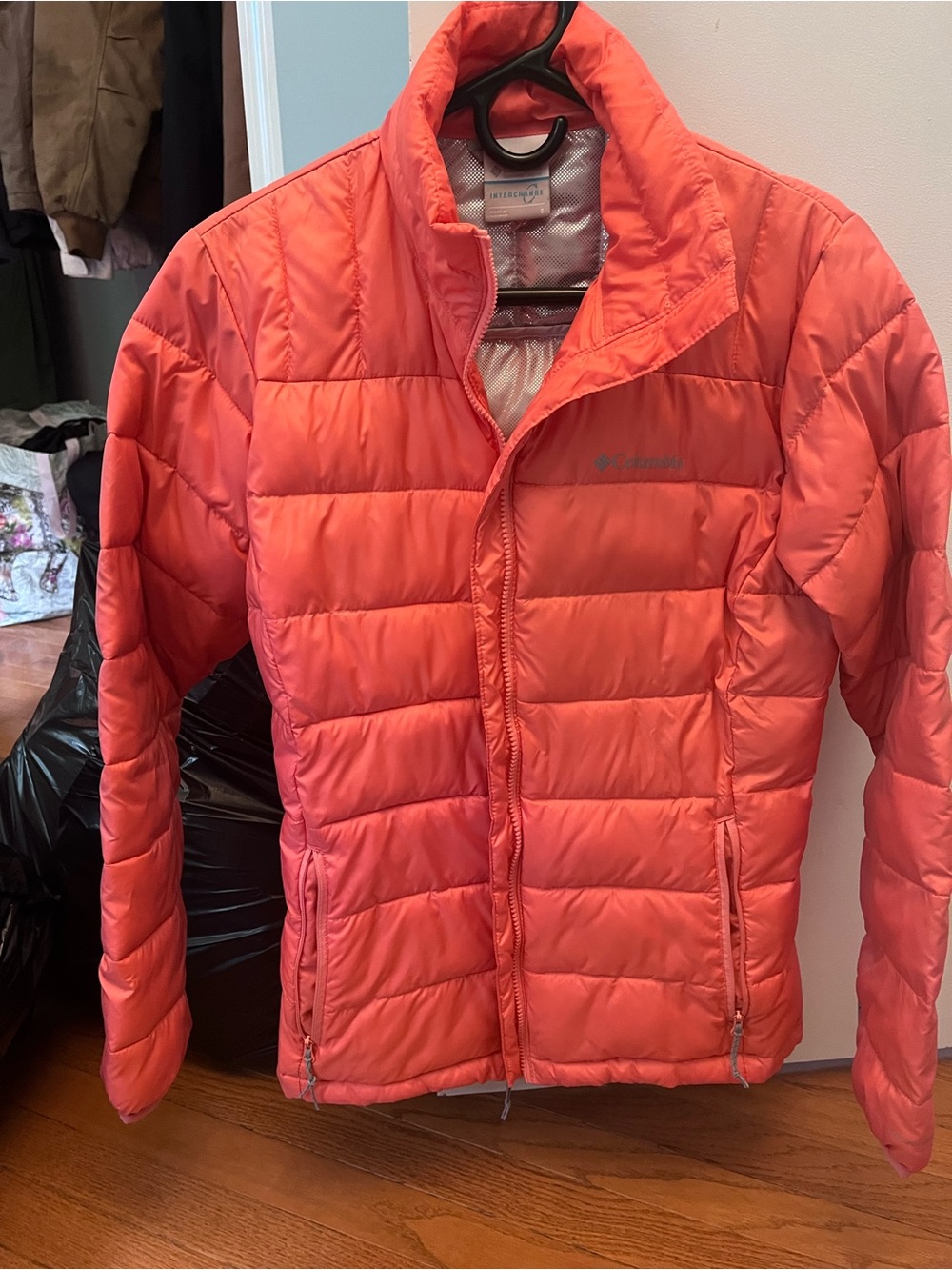 Columbia Women’s Coral-Pink Packable Puffer Jacket